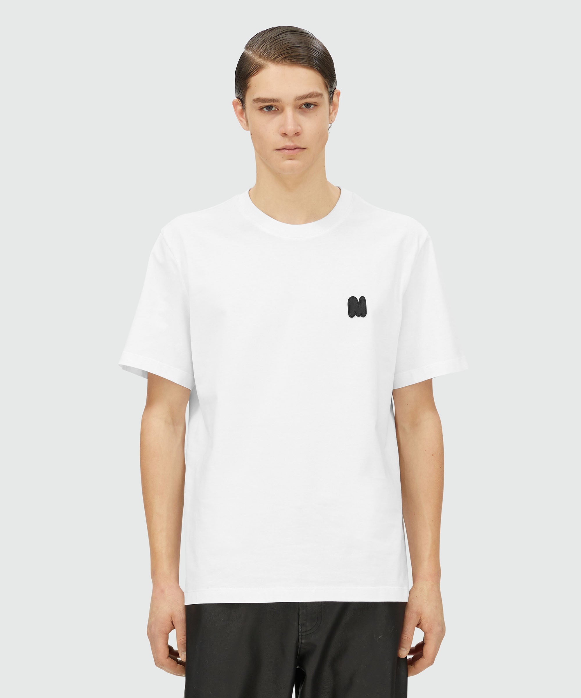 Jersey cotton T-shirt with "TheMwave"  patch - 2