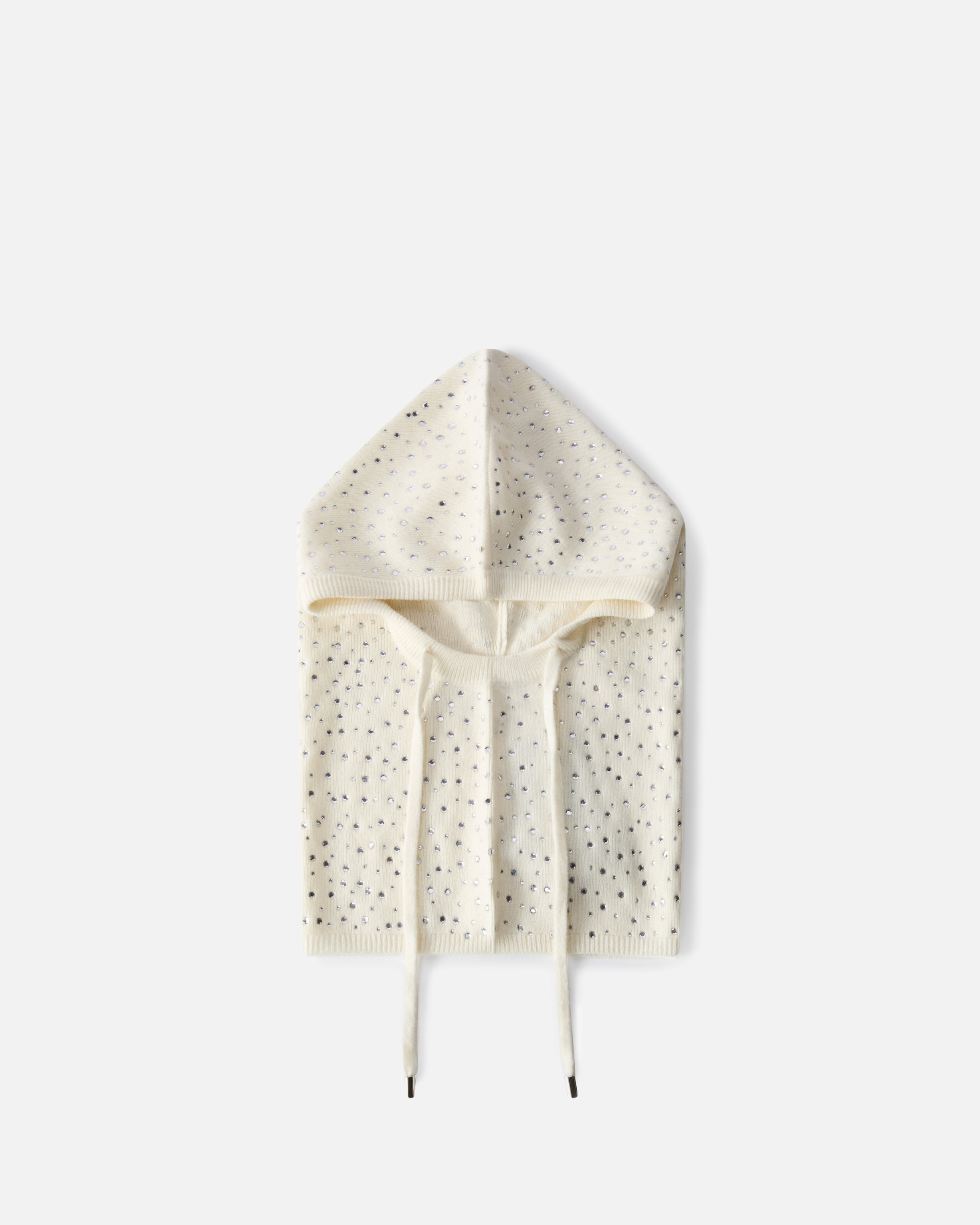 BALACLAVA WITH DRAWSTRING AND RHINESTONES - 1