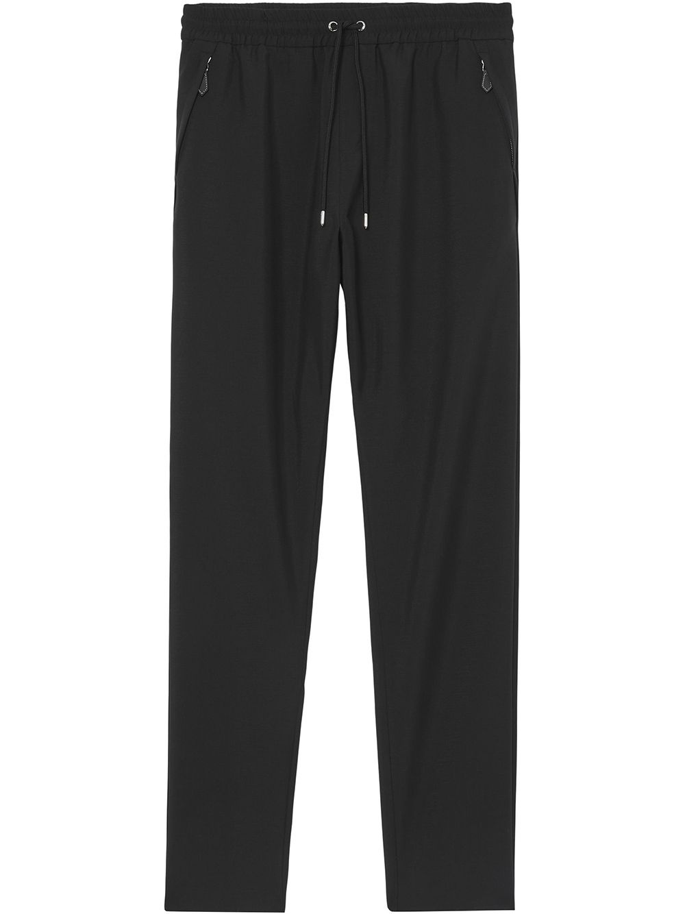 straight-leg wool sweatpants - 1