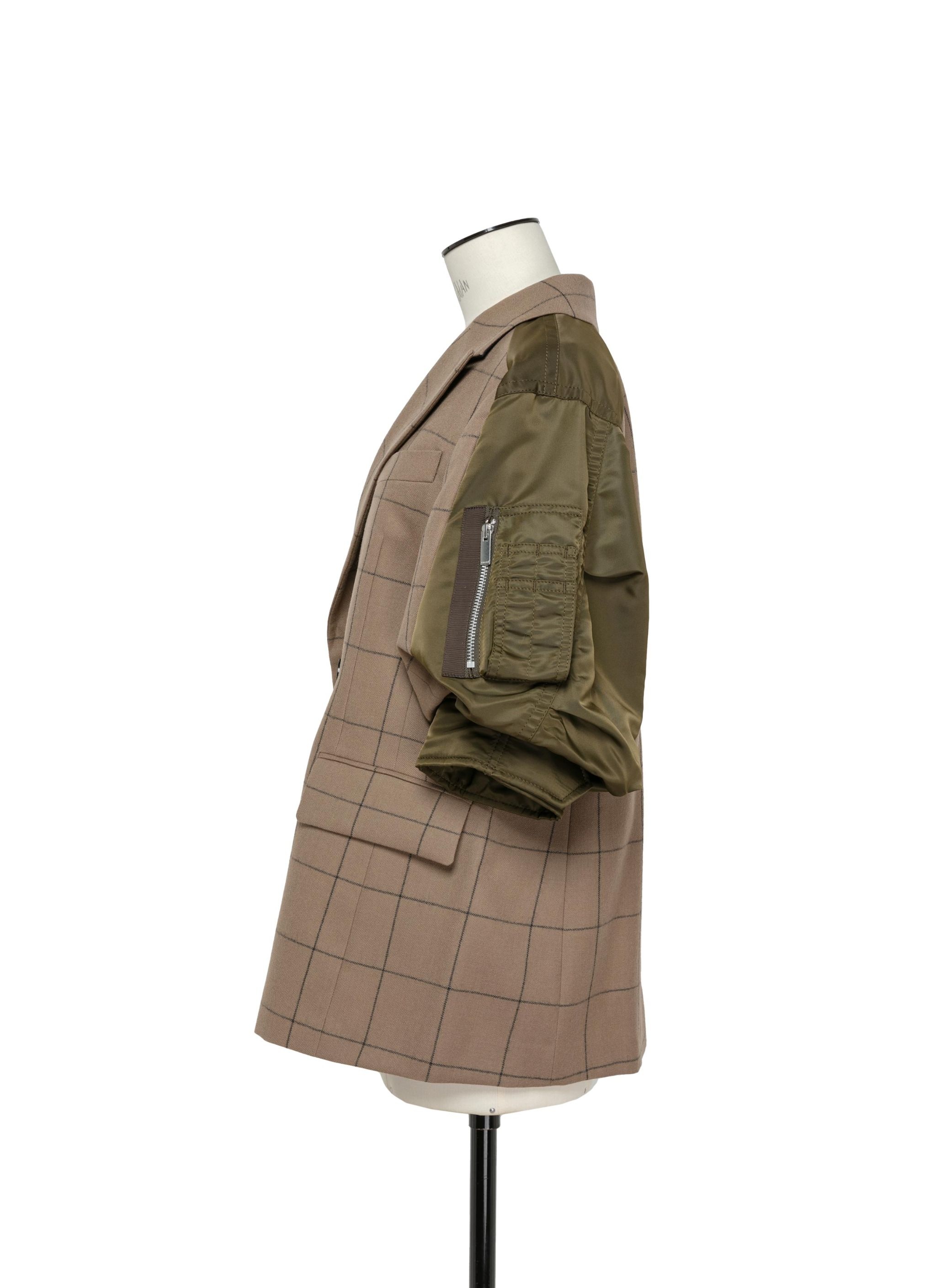 Windowpane x Nylon Twill Jacket - 2