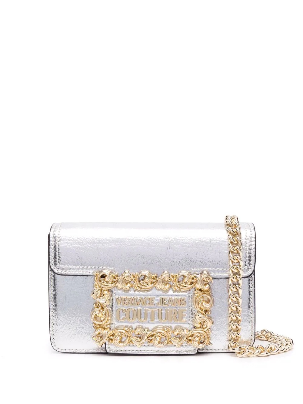 baroque-embellished shoulder bag - 1