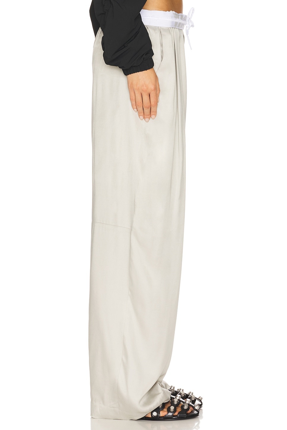 Trouser Turned Down Waistband - 3