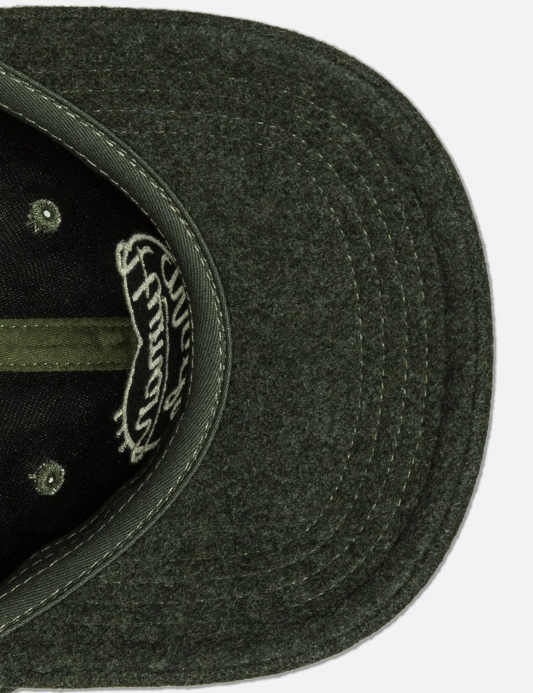 HUMAN MADE 6PANEL WOOL CAP チャコール Human Made 6 PANEL WOOL CAP | REVERSIBLE