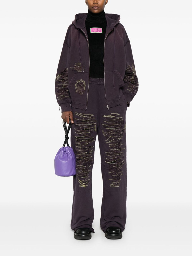 MM6 Maison Margiela numbers-motif track pants outlook