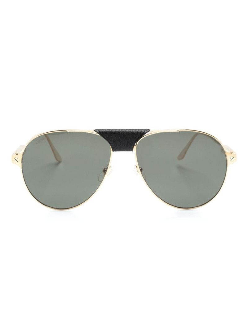 Santos de Cartier pilot sunglasses 1