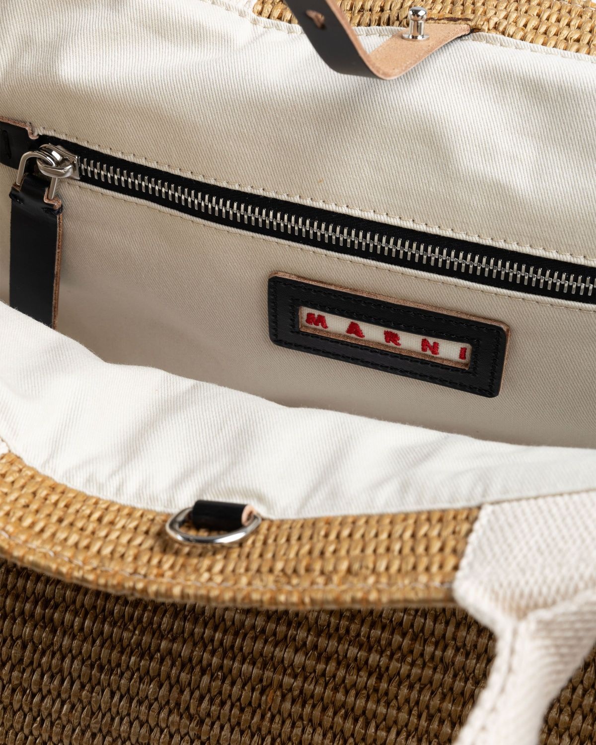 ☆MARNI☆LARGE RAFFIA E-W Tote 2wayバッグ RAW SIENNA/NATURAL Marni Marni – Large Raffia Tote Bag Raw Sienna/Natural