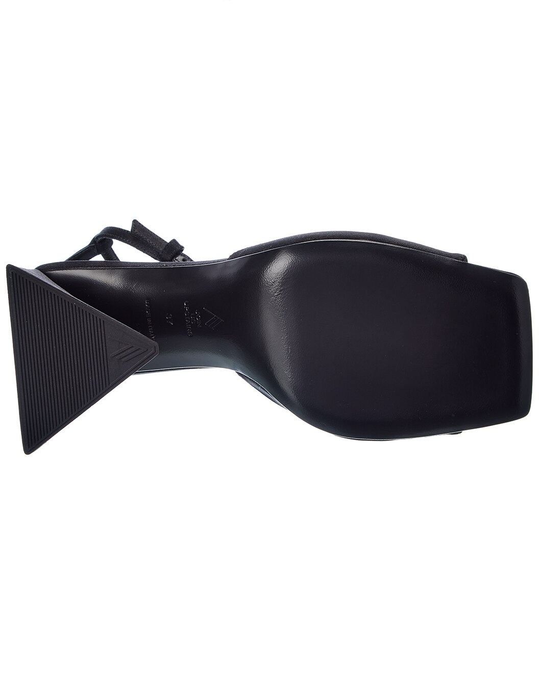 The Attico Piper 85 Satin Sandal - 4