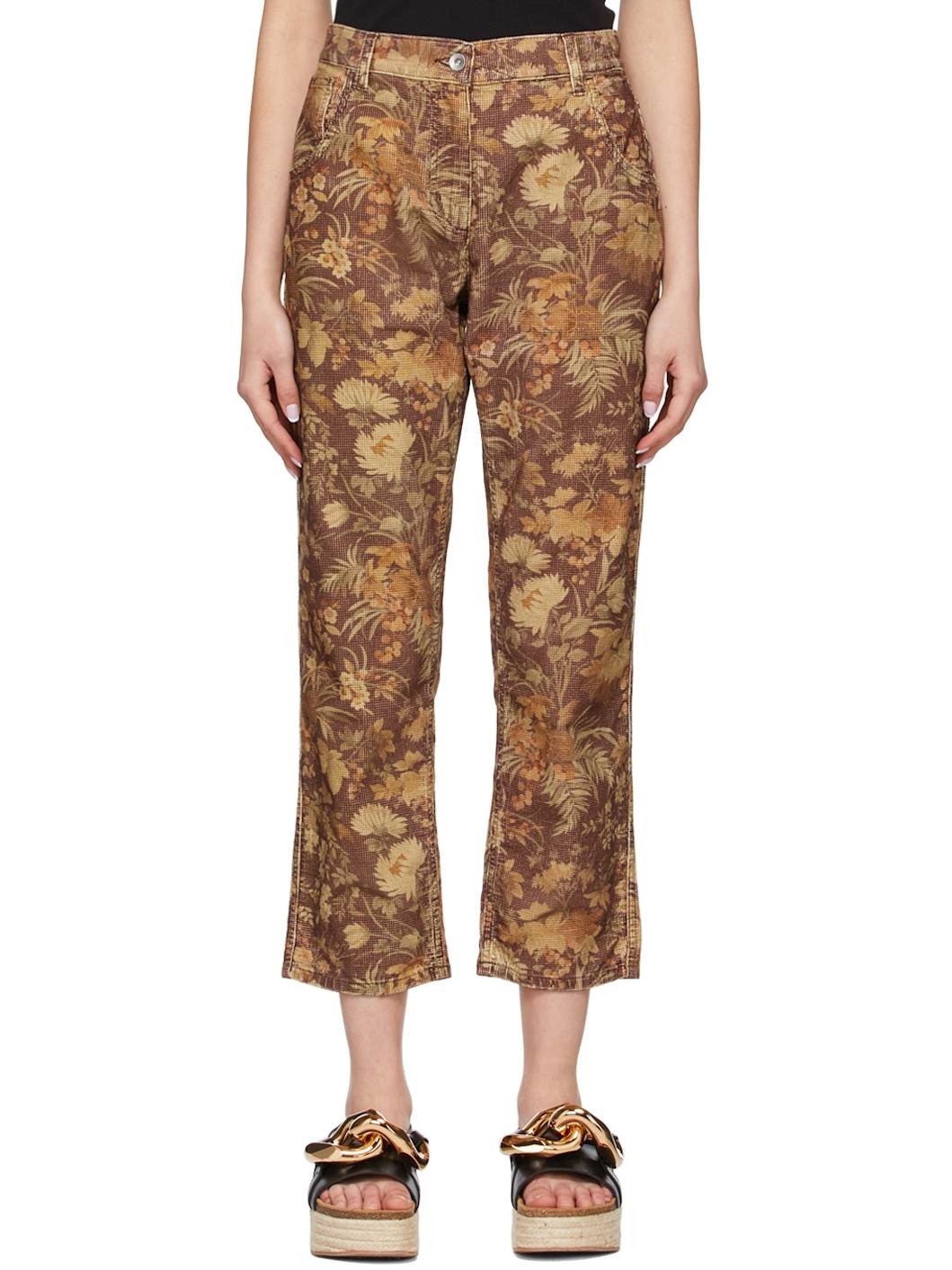 Brown Geanie Jeans - 1