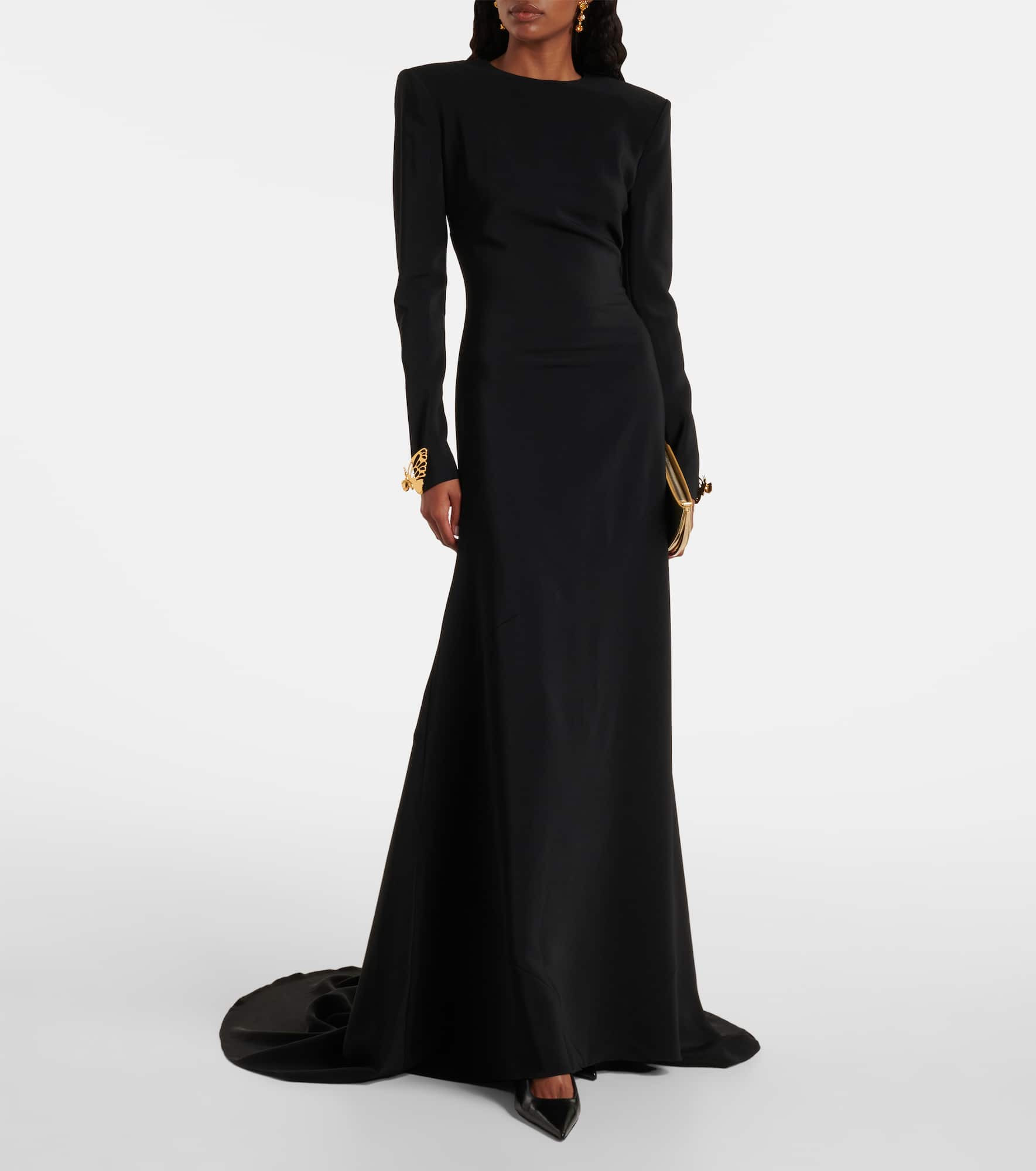 Open-back gown - 2