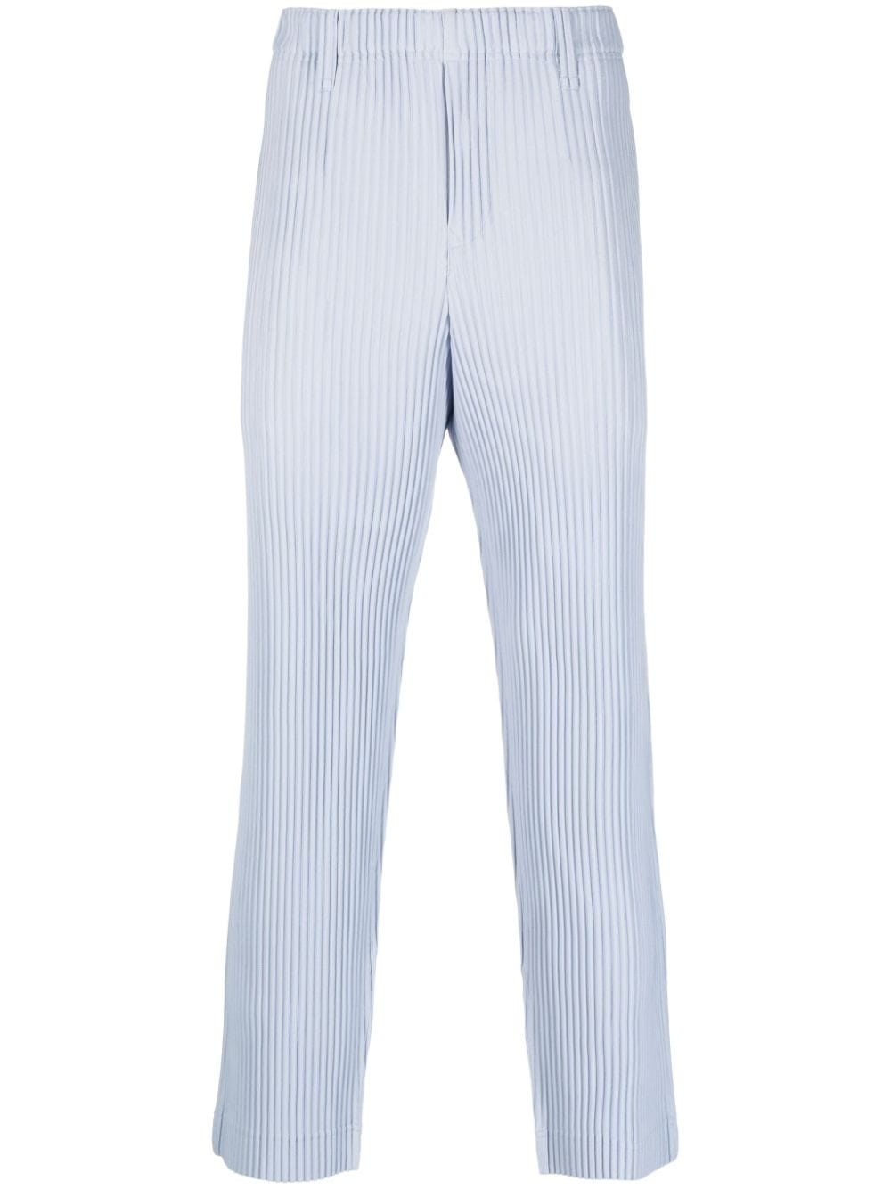 pleated chino trousers - 1