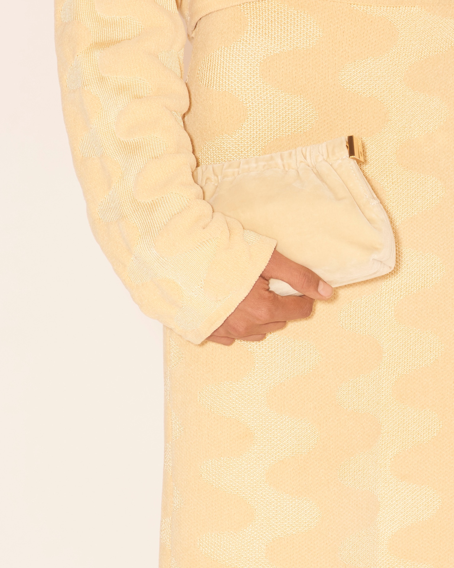 THE BAR CLUTCH MICRO - Micro clutch bag - Creme - 3