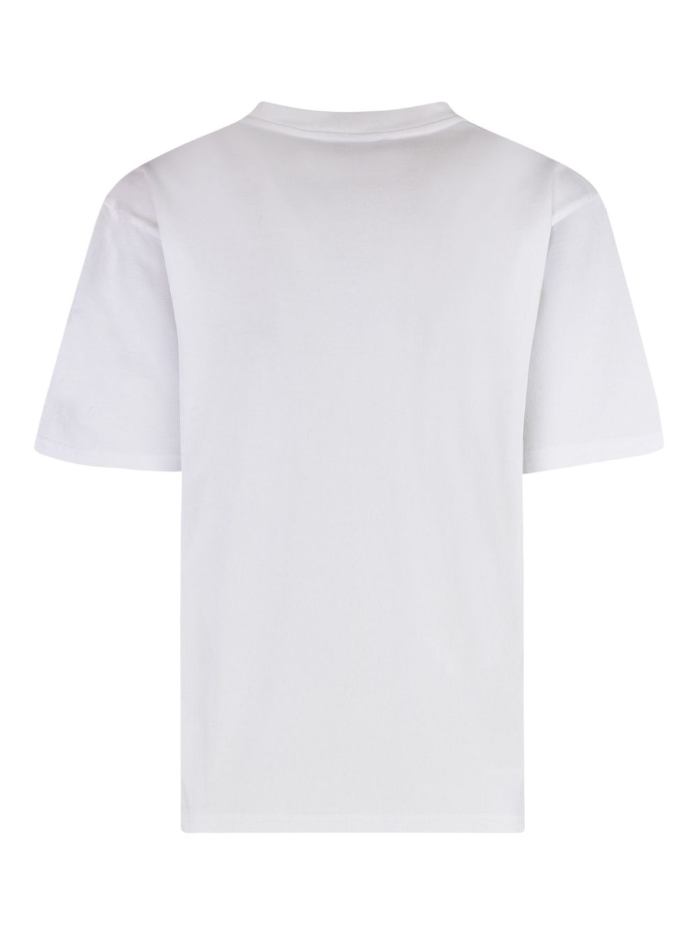 【送料&関税込】Autry Cotton T-shirt With Logo Autry Embroidered Autry Logo Tee Man