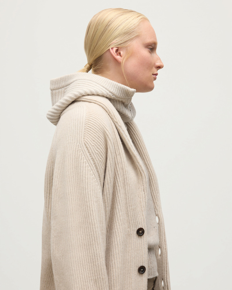 Nevis Natural Cashmere Hood 6