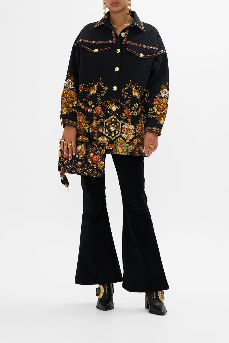 CAMILLA QUILTED SHACKET outlook