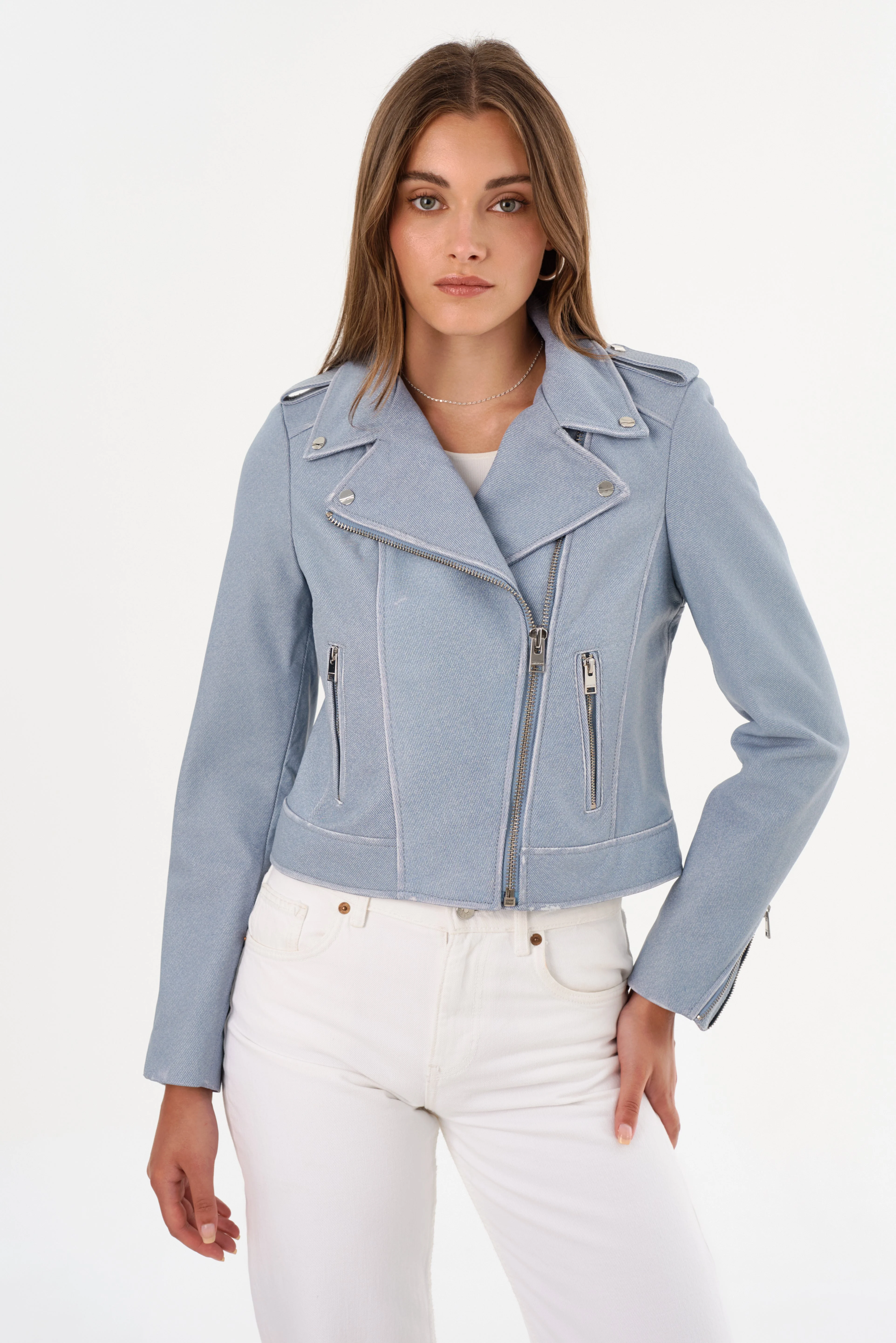 DONNA | Iconic Leather Biker Jacket - 1