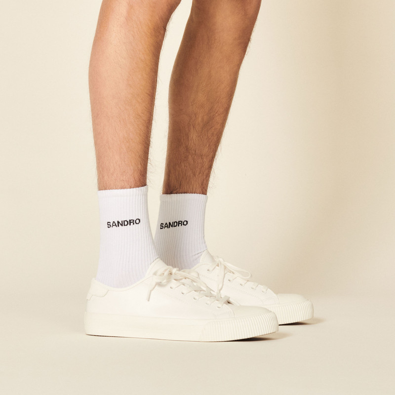 Sandro Logo socks outlook