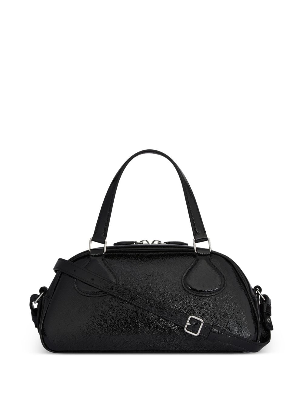 Friday leather top-handle bag - 3