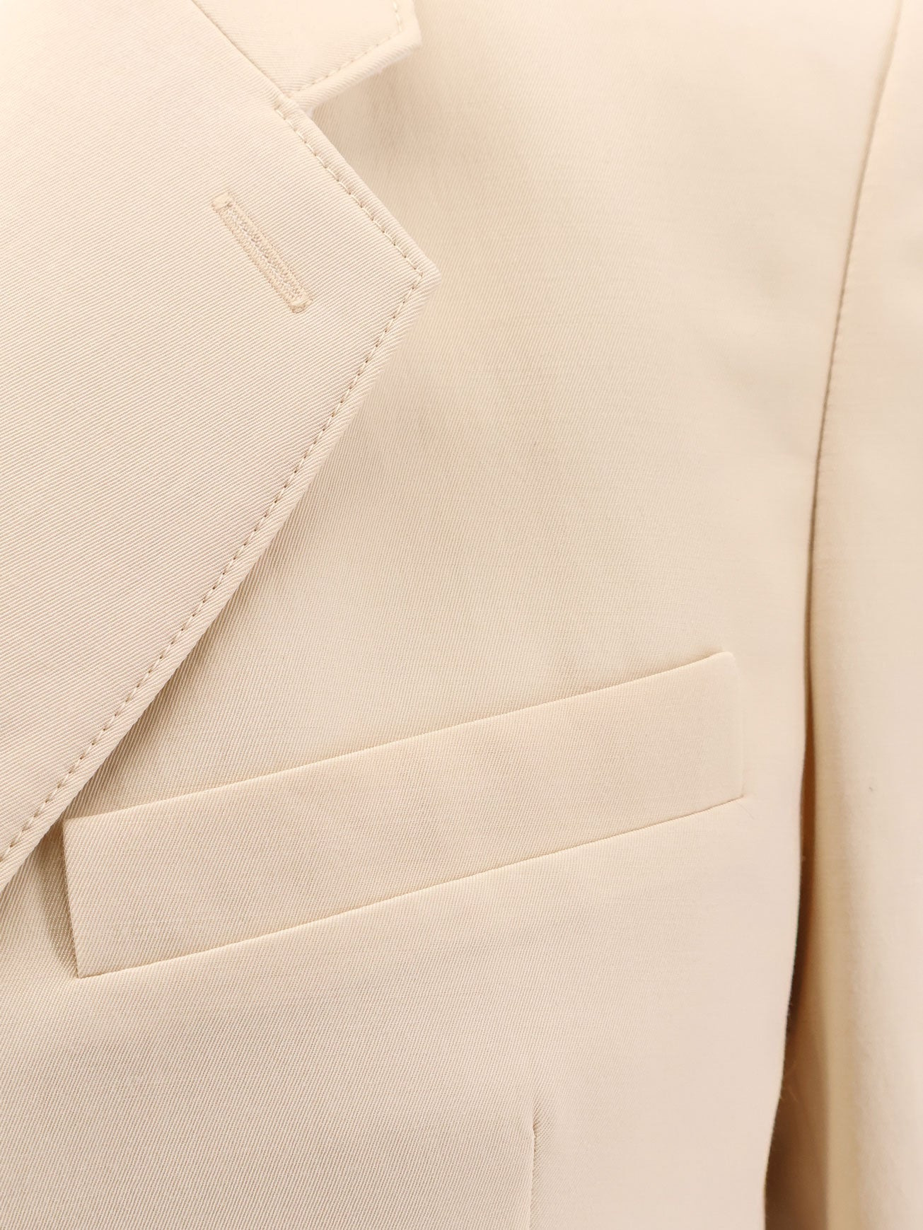 Single-Breasted Wool And Viscose Blazer - 3