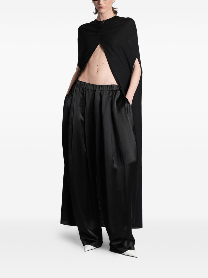 DARKPARK Simona pleated palazzo pants outlook