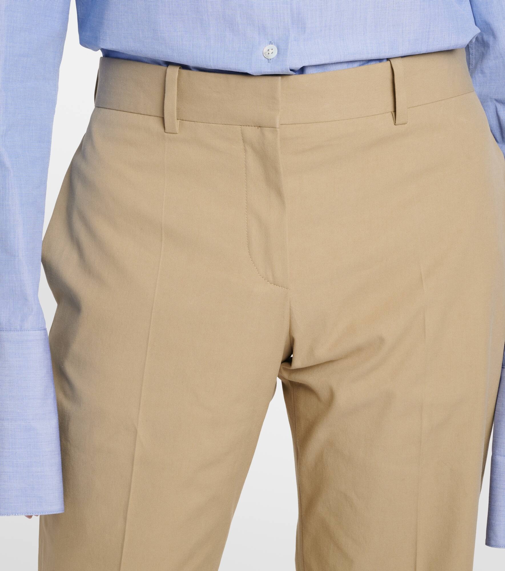 Selvie cotton straight pants - 4