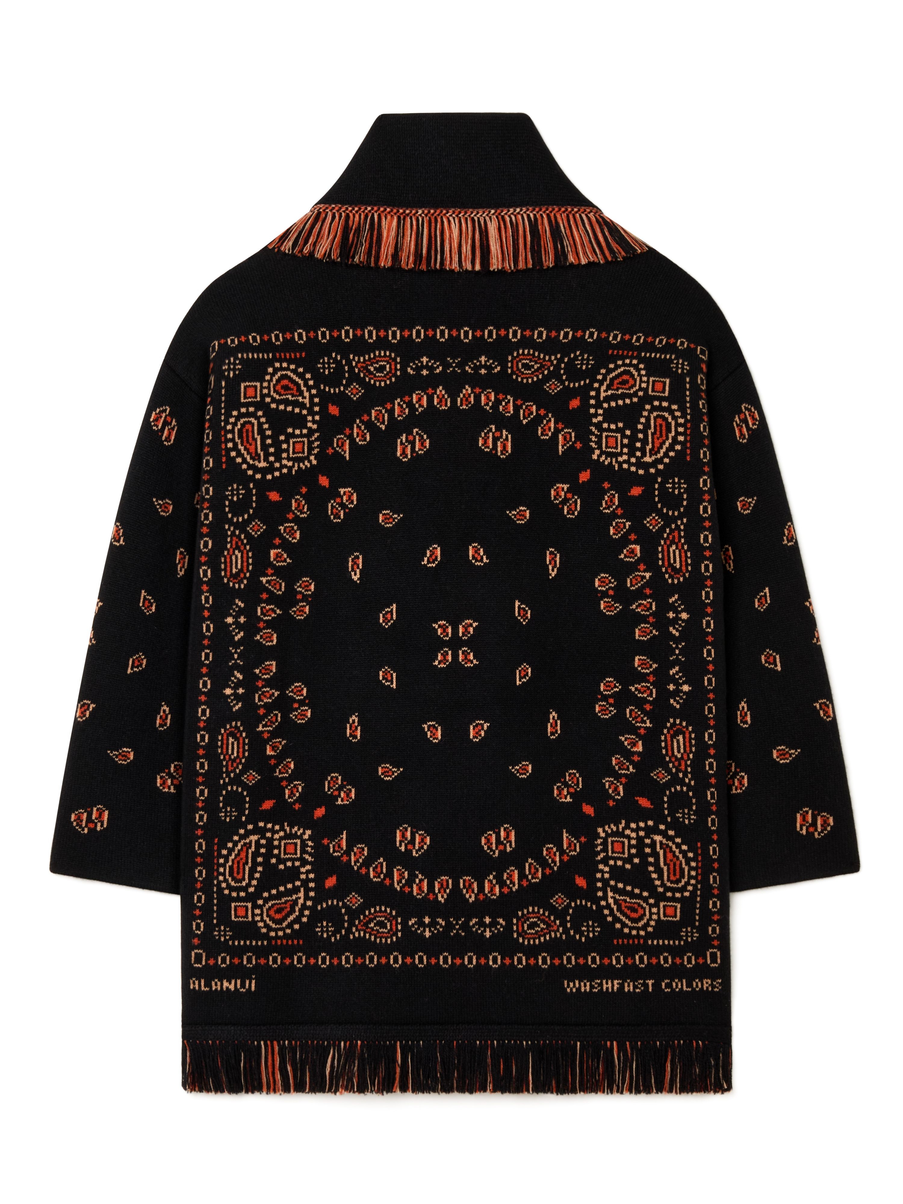 Bandana Jacquard Cardigan - 3