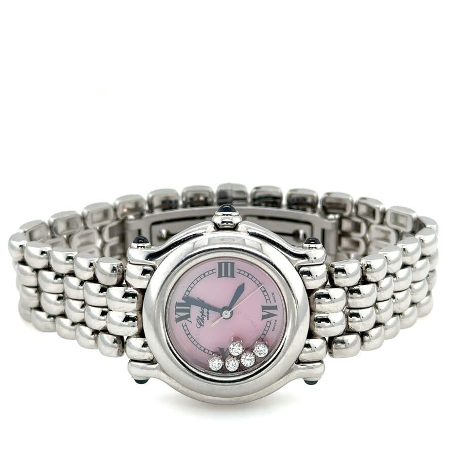 Pre-owned Chopard Happy Sport Quartz Ladies Watch 27/8250-23 - 5