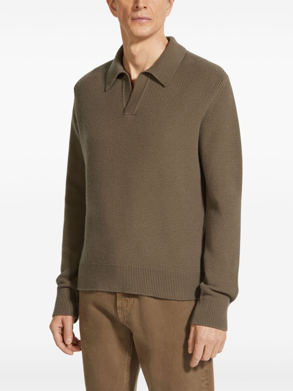 Oasi cashmere polo shirt - 3