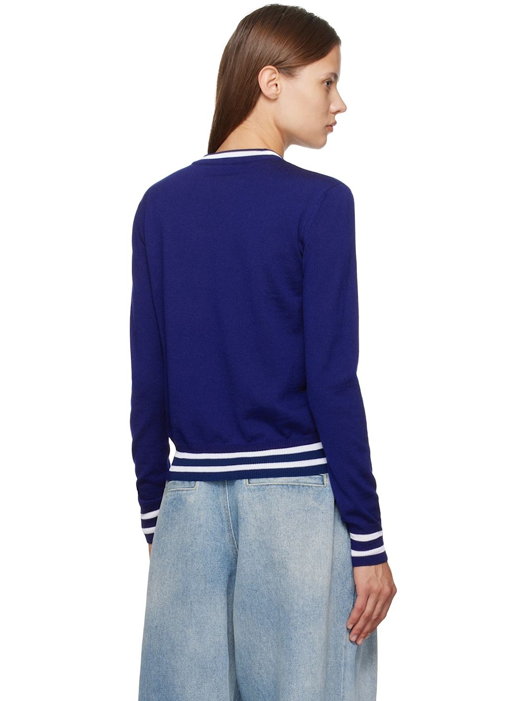 Blue Strawberry Sweater - 3