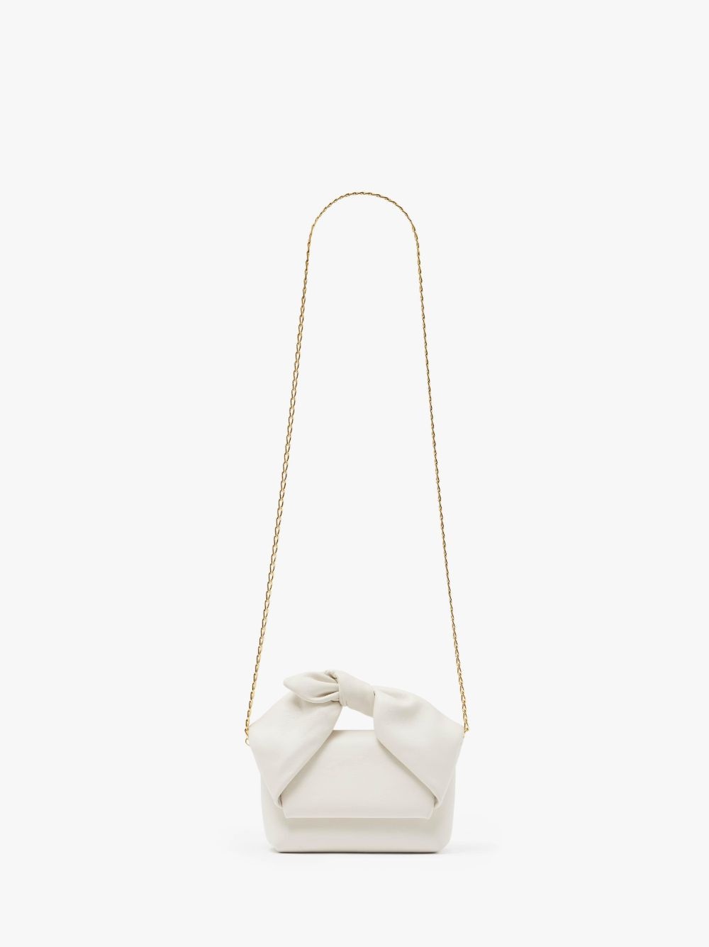 SMALL BOW TWISTER - LEATHER TOP HANDLE BAG - 5