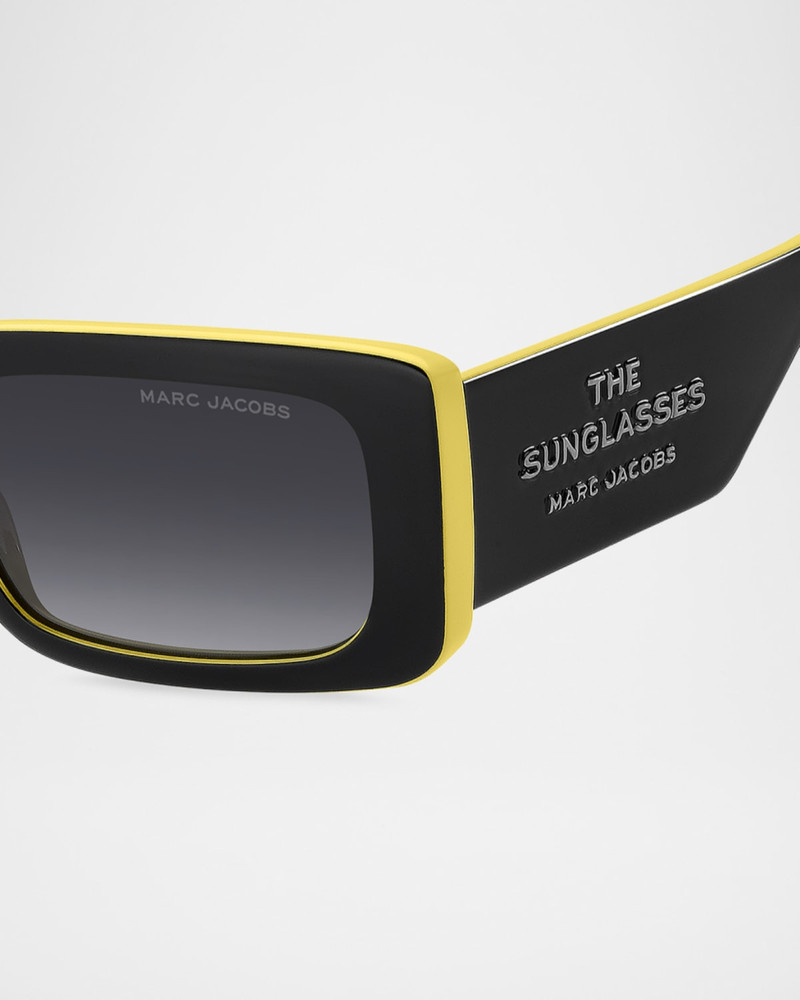 Marc Jacobs Marc 804S Nylon Rectangular Sunglasses outlook