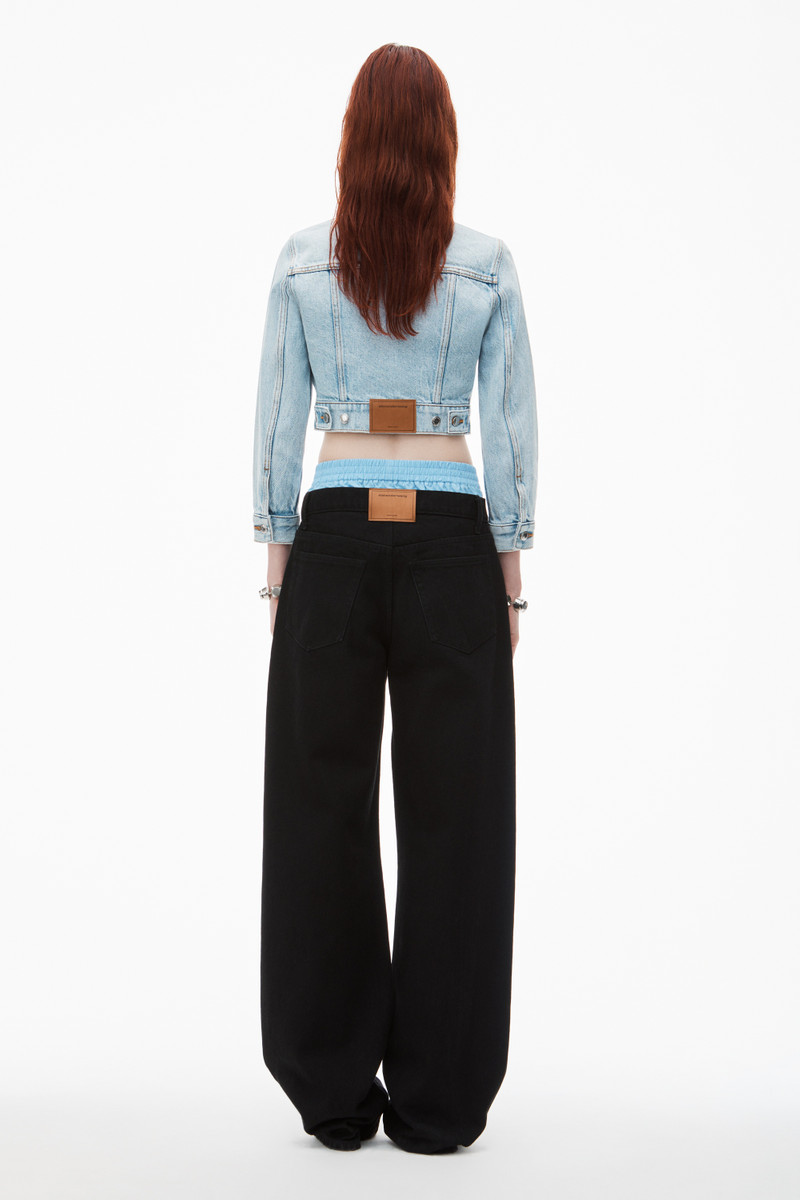 high-waist cotton balloon jeans 4