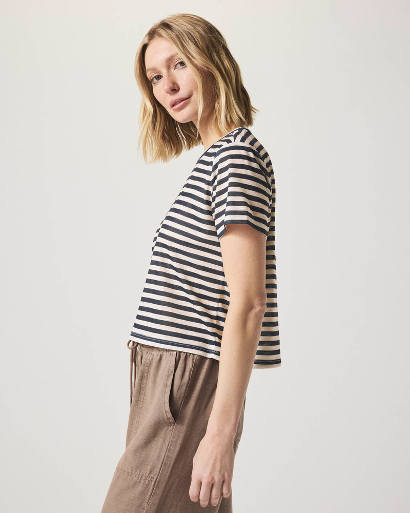 Louisa Short Sleeve Stripe Tee 3