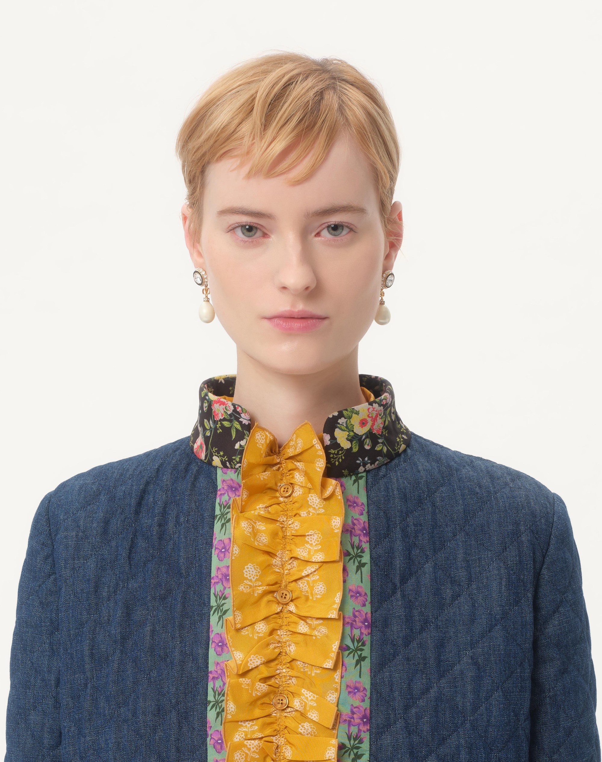 CHAMBRAY DENIM JACKET - 4
