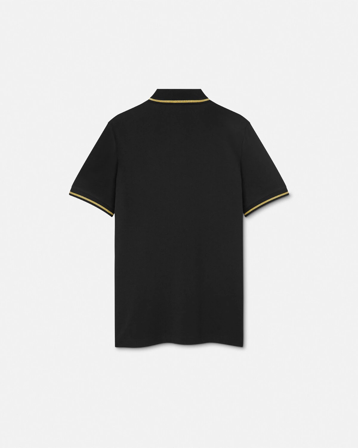 Embroidered V-Emblem Polo Shirt - 3