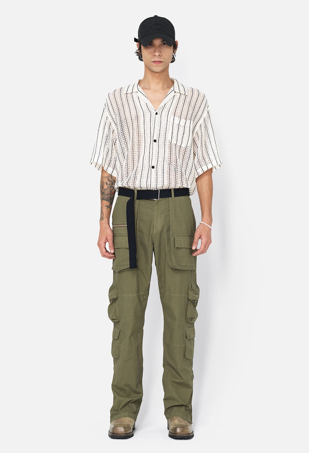 COTTON HIMALAYAN CARGO PANTS - 4