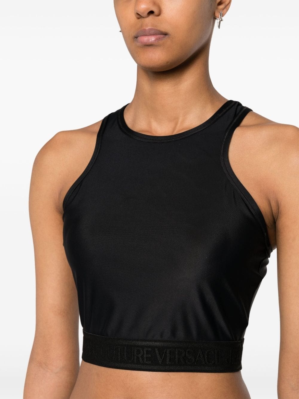 logo-underband crop top - 5