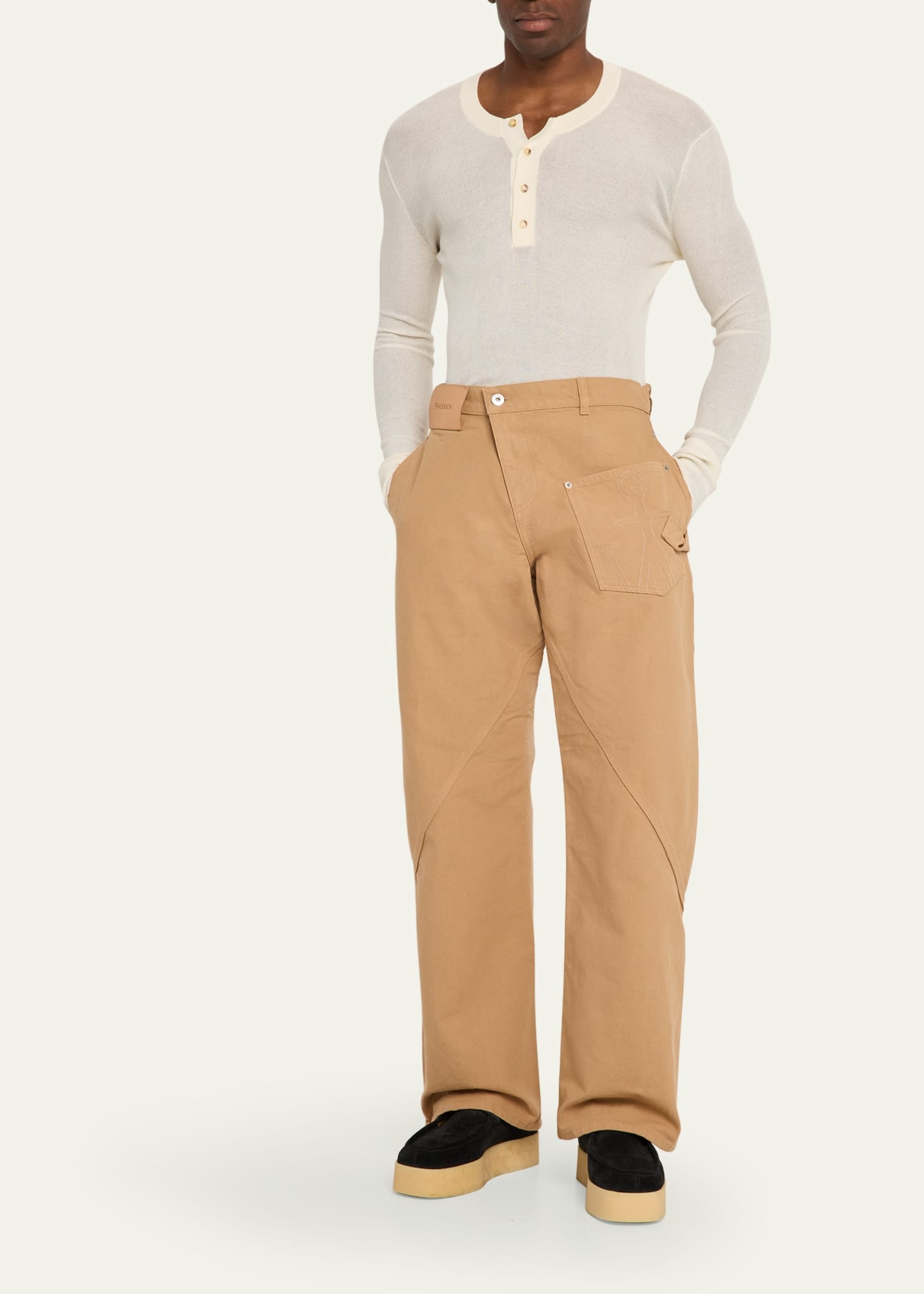 Men's Crossover-Fly Work Pants - 2