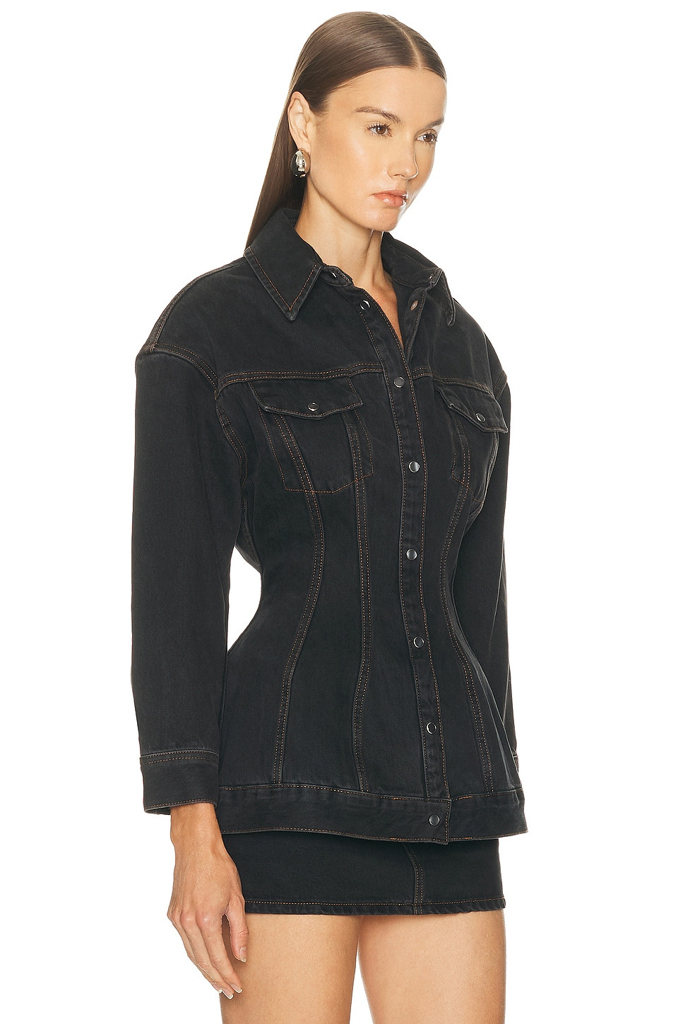 Denim Contour Jacket - 2