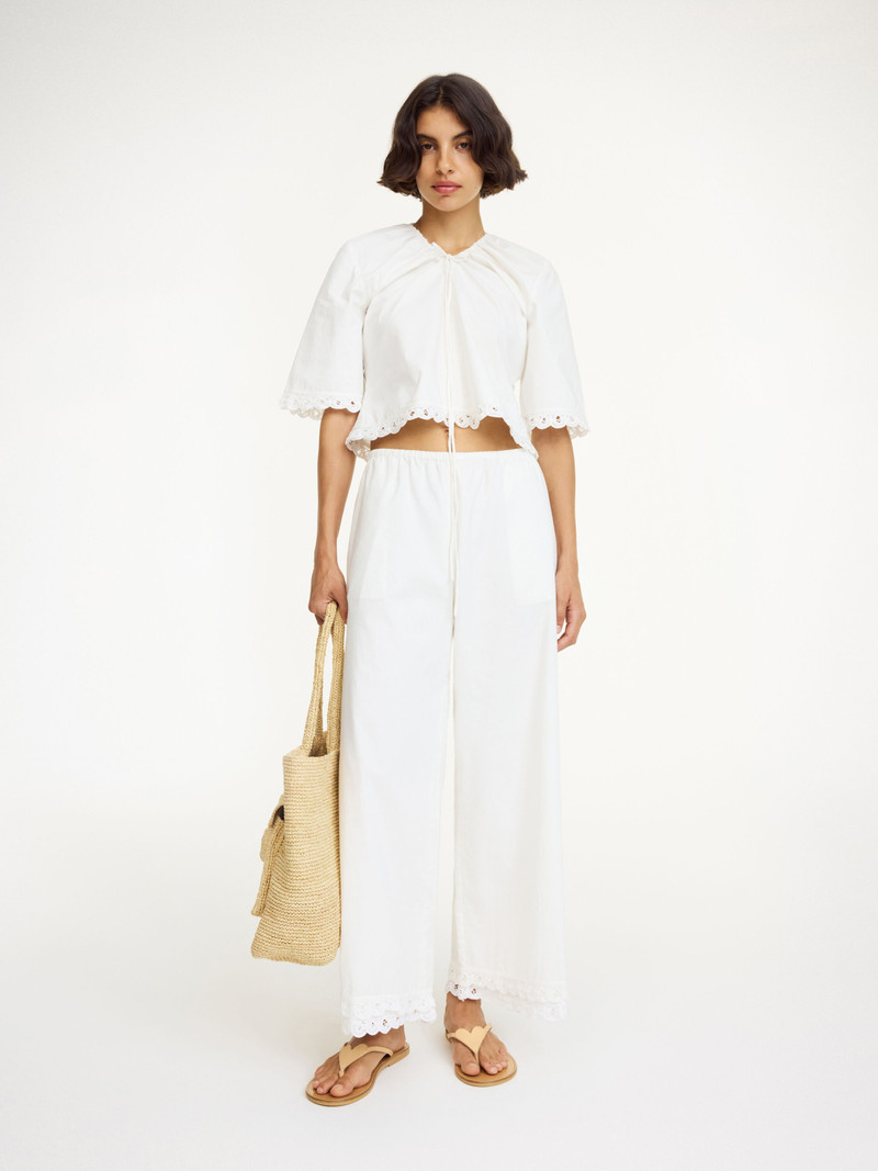 BY MALENE BIRGER Ulrikke organic cotton top outlook