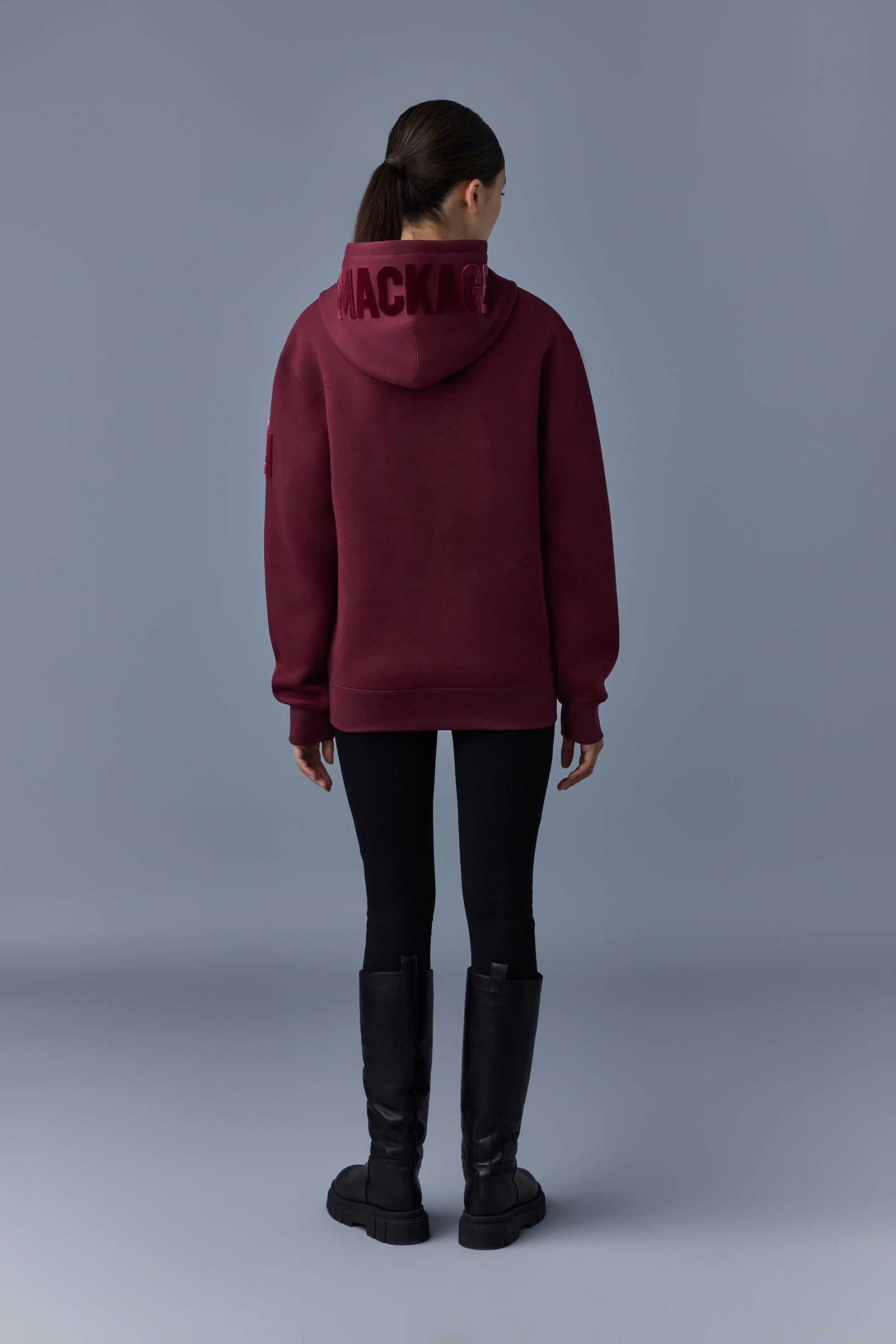 KRYS hoodie with velvet embroidery - 4