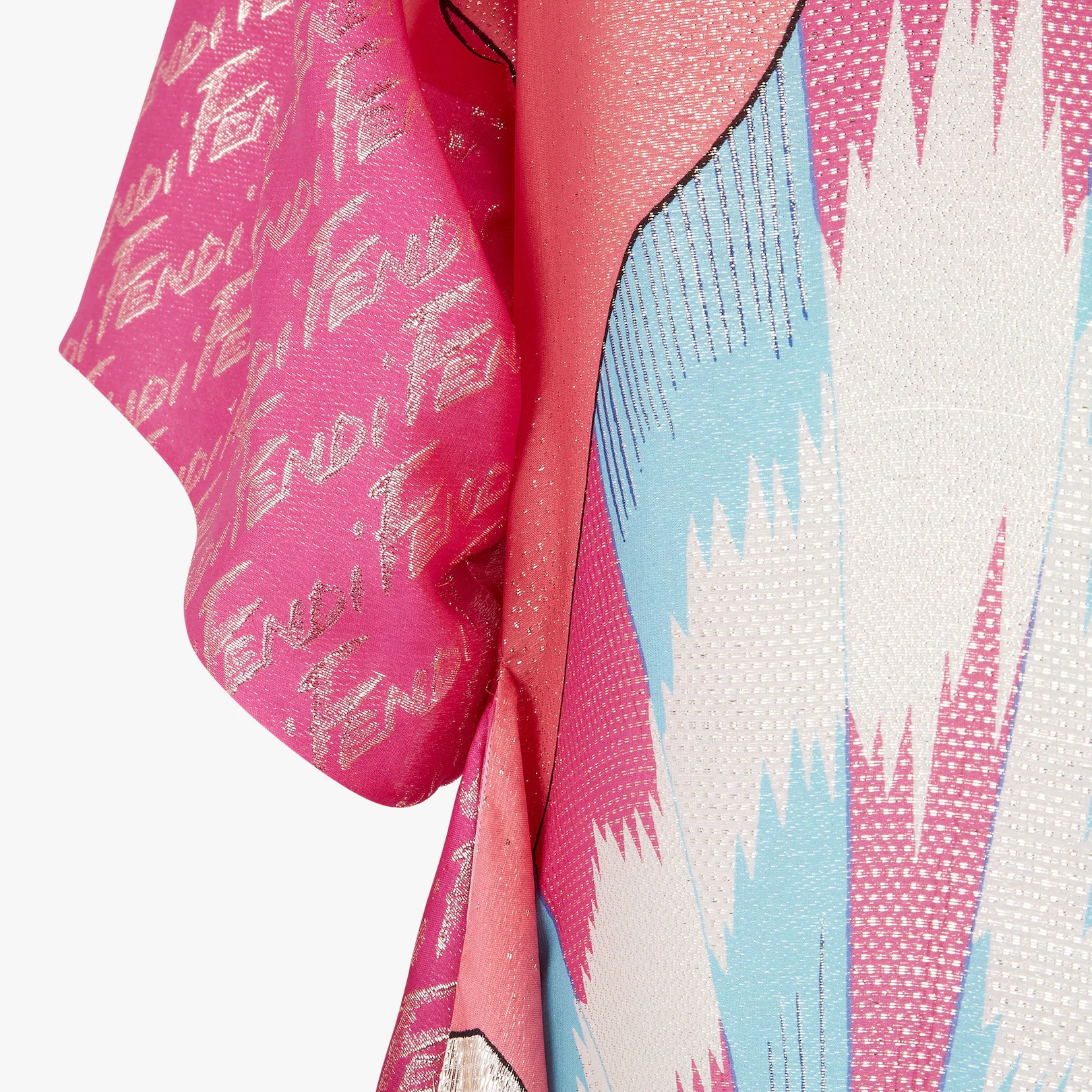 Multicolor silk dress - 3