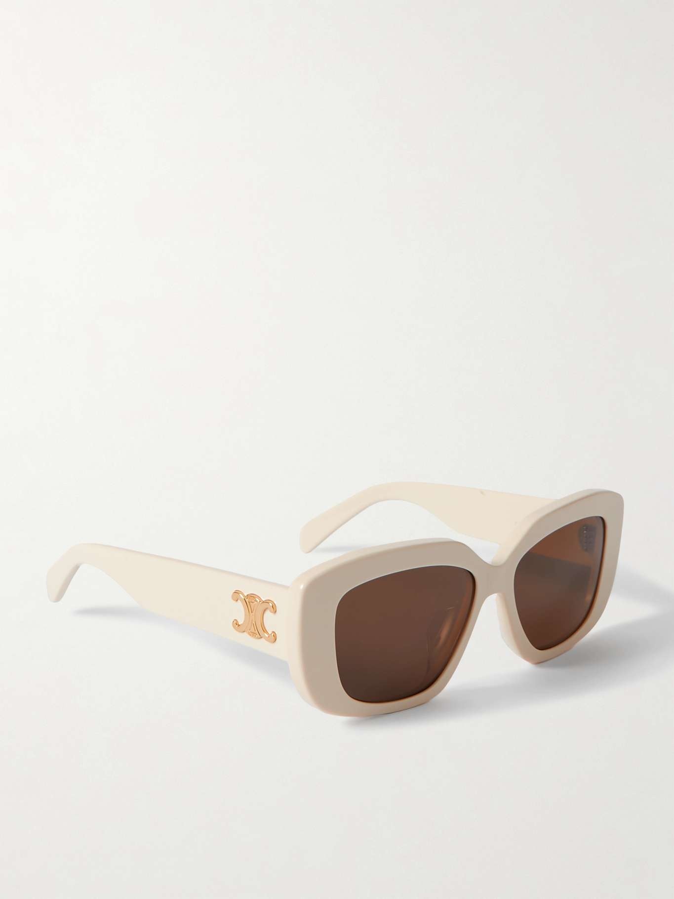 Rectangular-frame acetate sunglasses - 2