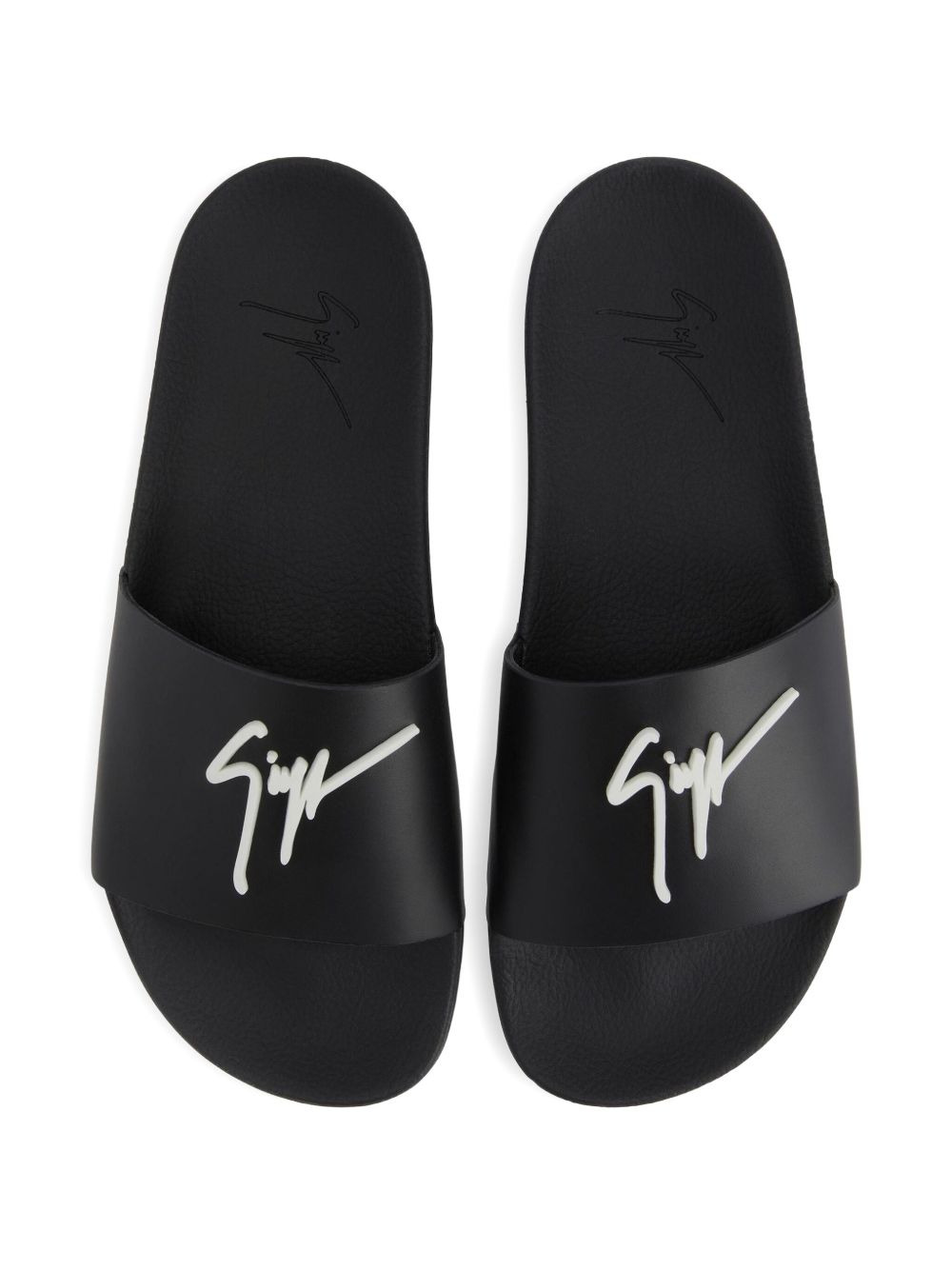 Brett logo-embellished slides - 3