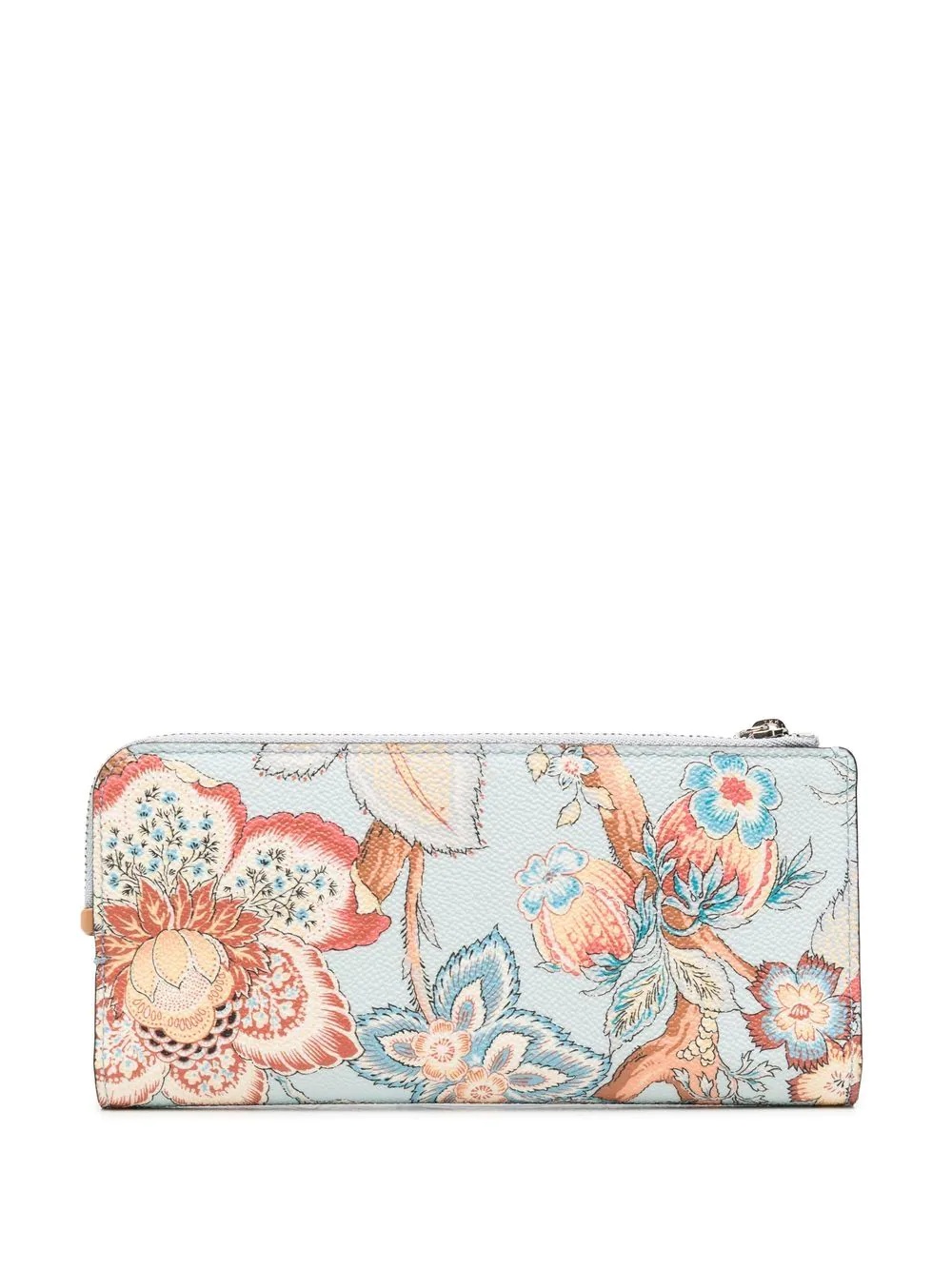 floral zipped wallet - 2