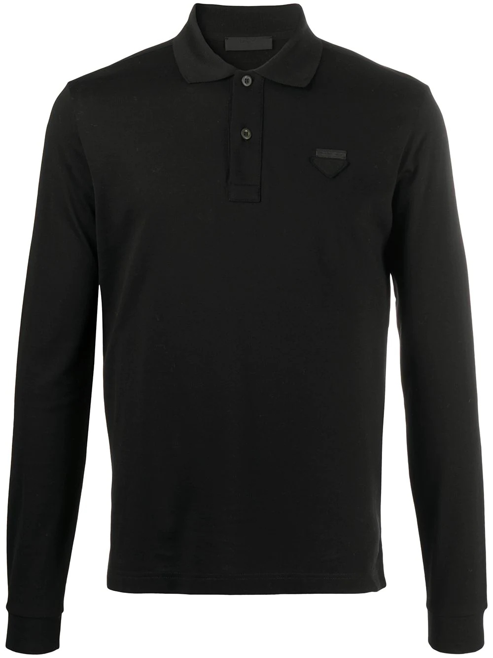 long-sleeve polo shirt - 1