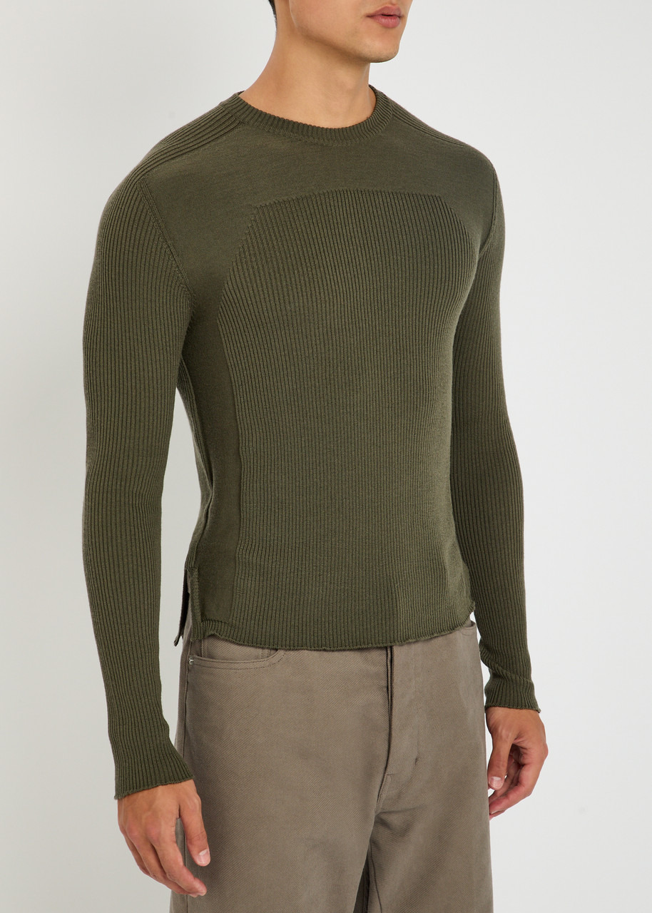 Rick Owens Ribbed Wool Jumper - 2