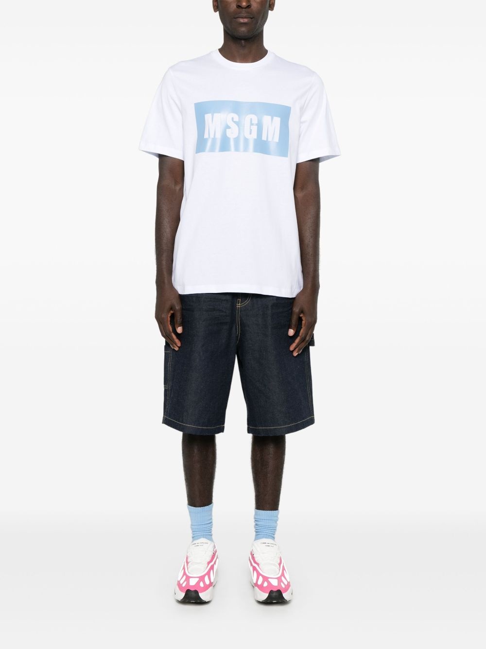 logo-print T-shirt - 2