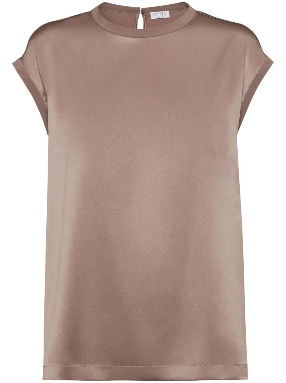Brunello Cucinelli Women Satin T-Shirt - 1