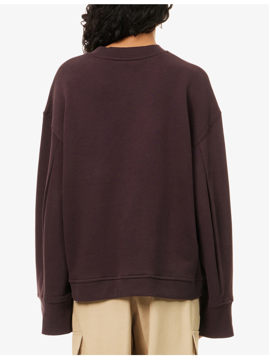 Talia Relaxed-Fit Cotton-Blend Sweatshirt - 4