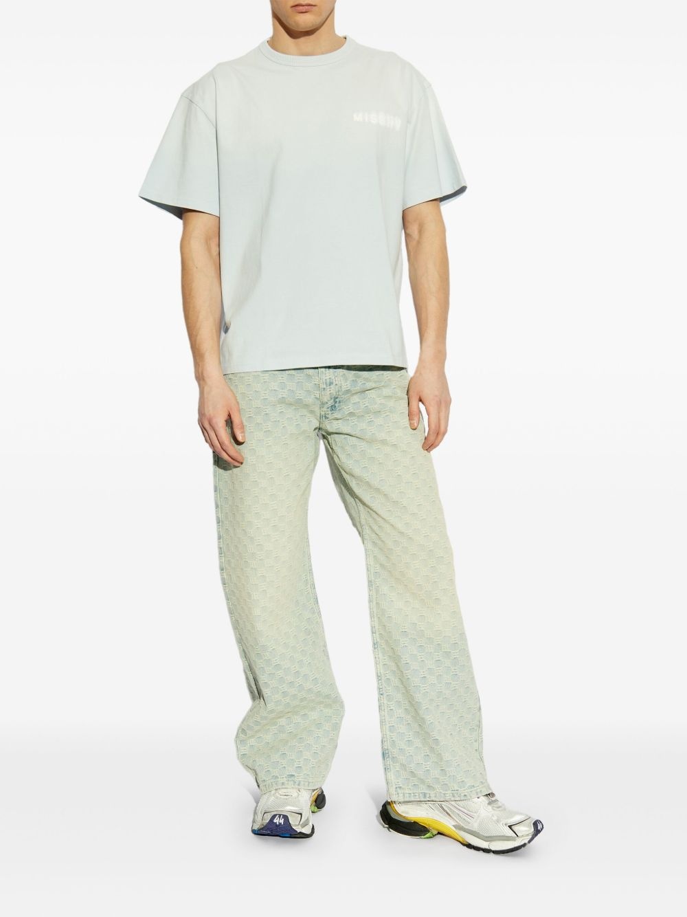 Monogram jeans - 2
